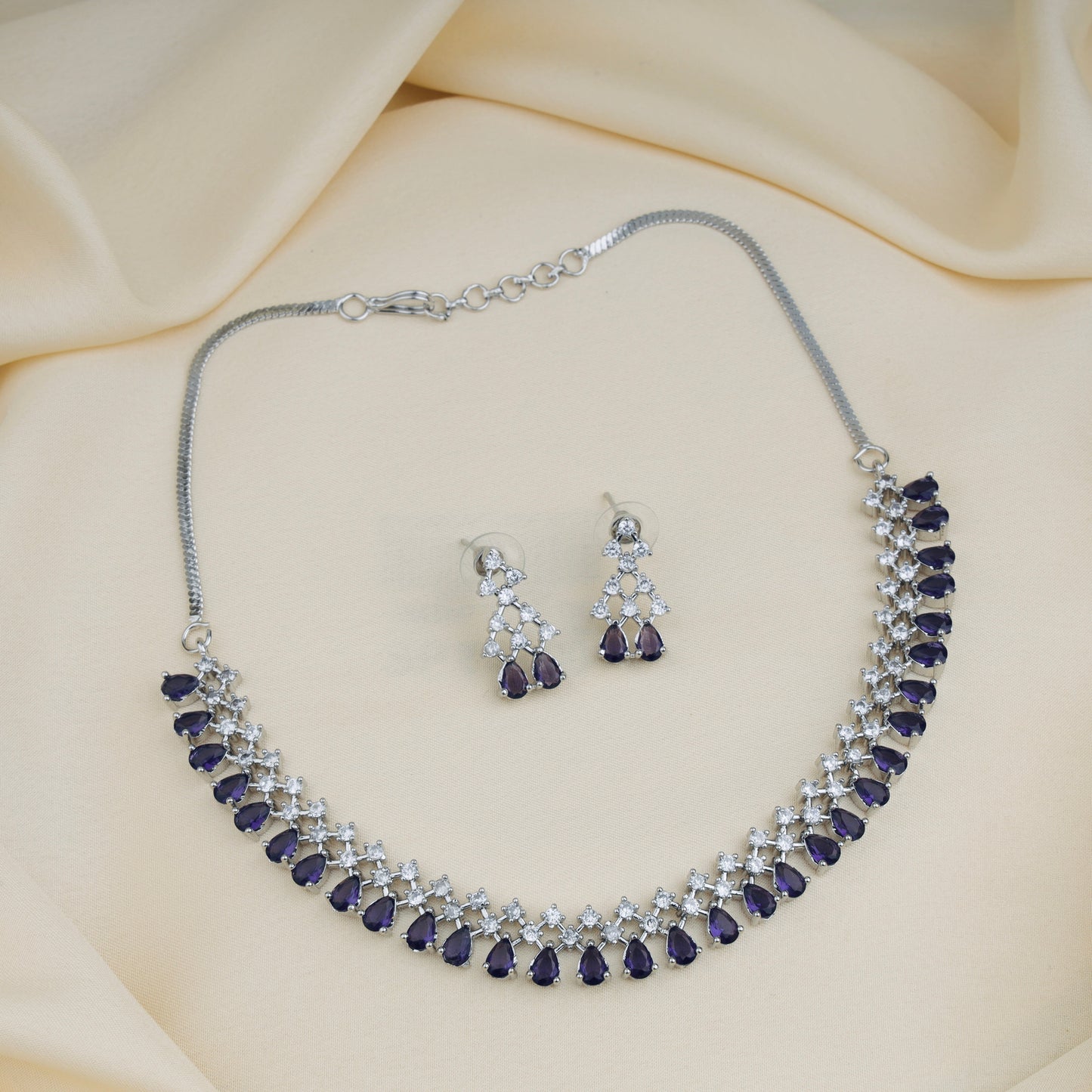 Deep Purple Short Necklace