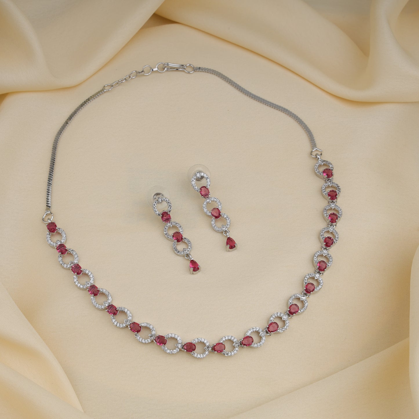Silver Plated Jewellery Set