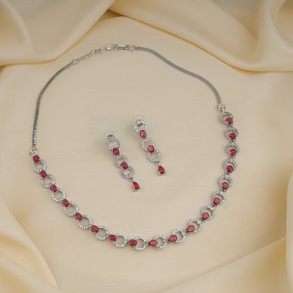 Silver Plated Jewellery Set