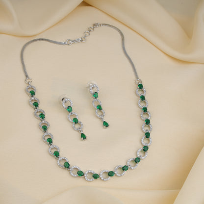Silver Plated Jewellery Set