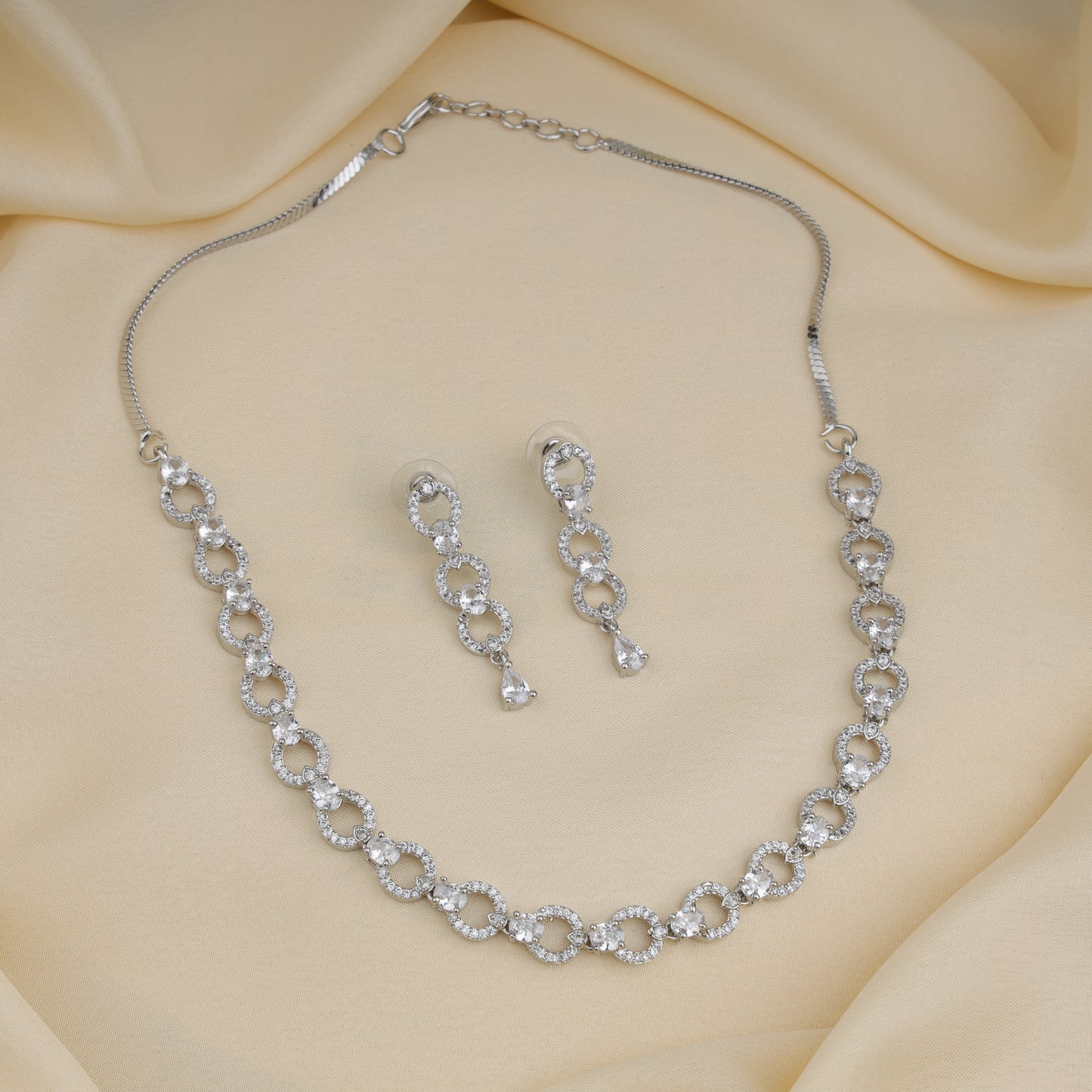 Silver Plated Jewellery Set