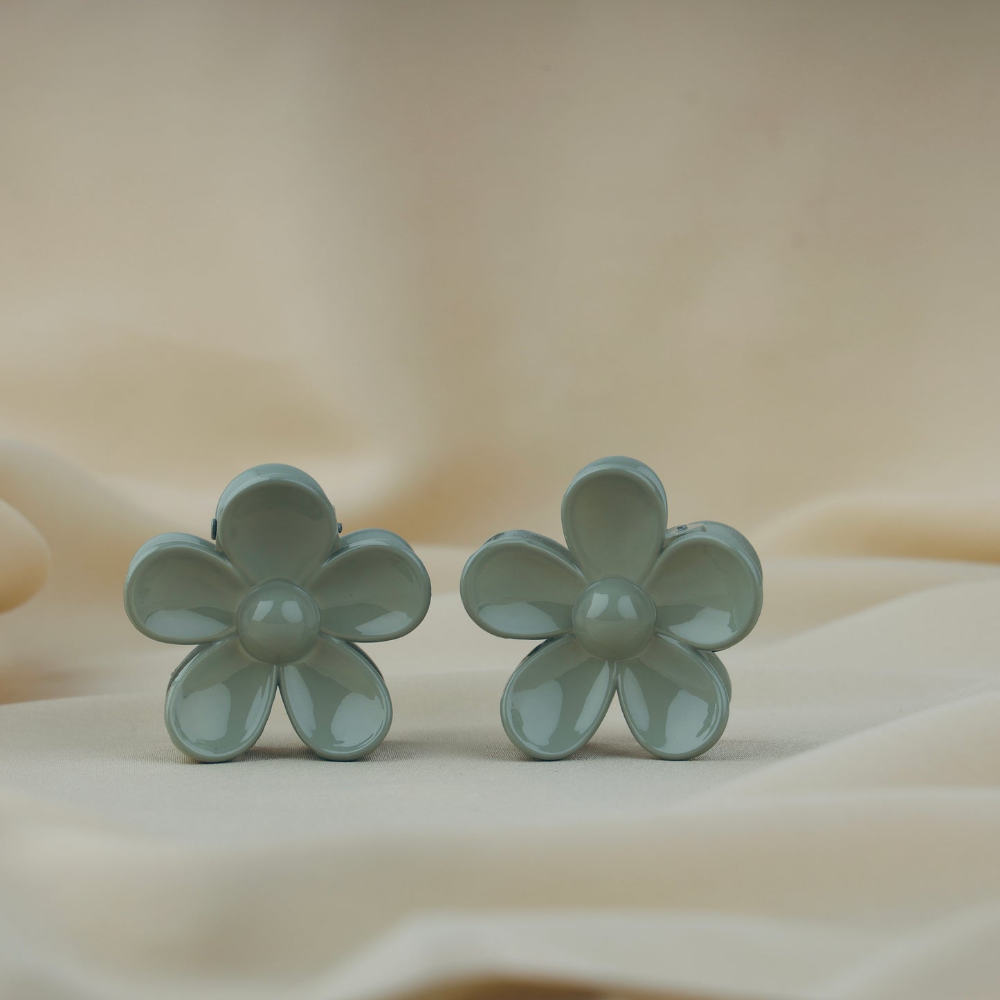 Flower Jaw Clip (Pack of 2)