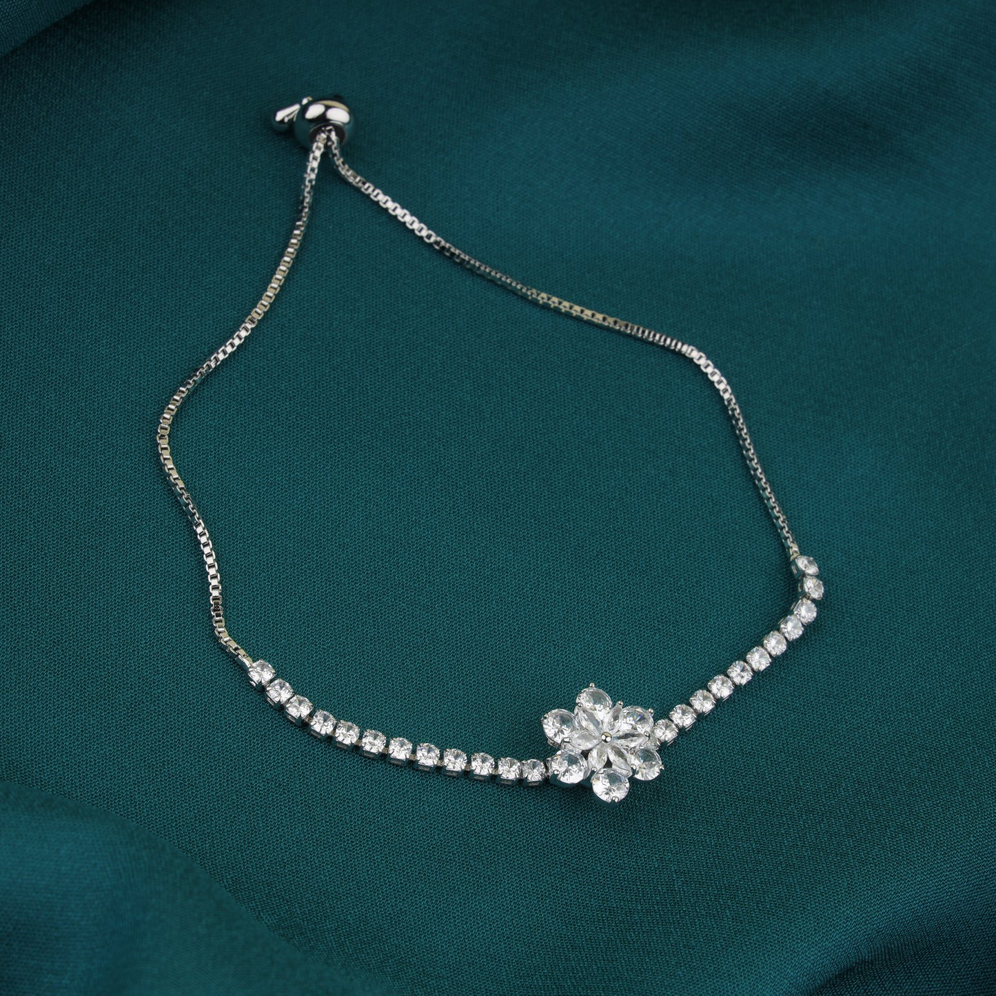 Rotating Flower Bracelet