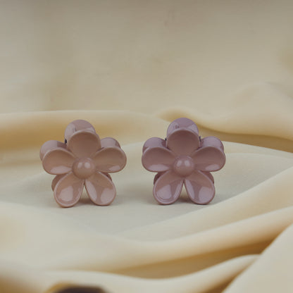 Flower Jaw Clip (Pack of 2)