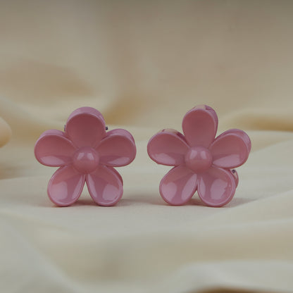 Flower Jaw Clip (Pack of 2)