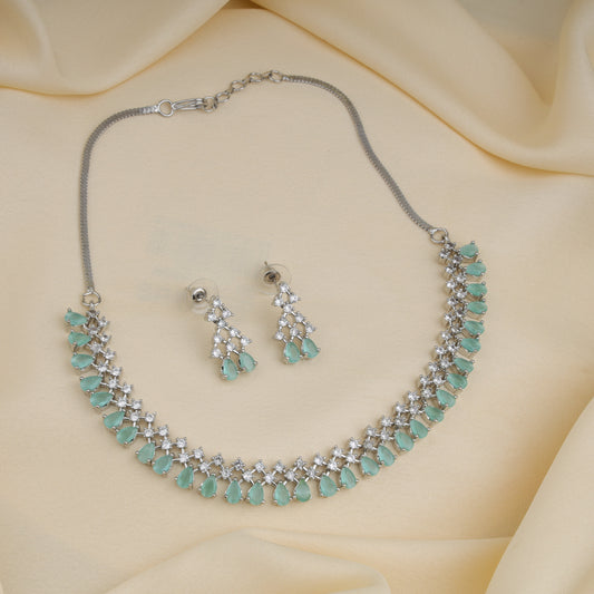 Blue Short Necklace
