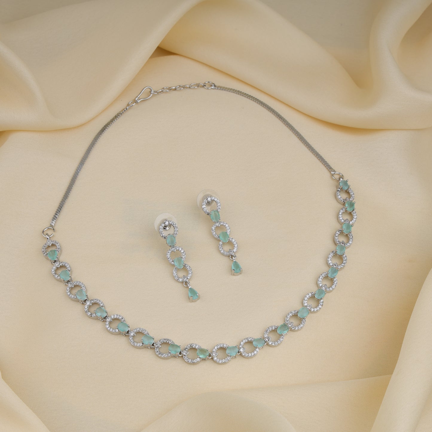 Silver Plated Jewellery Set