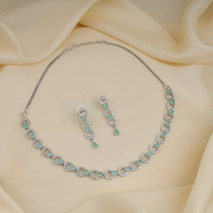 Silver Plated Jewellery Set