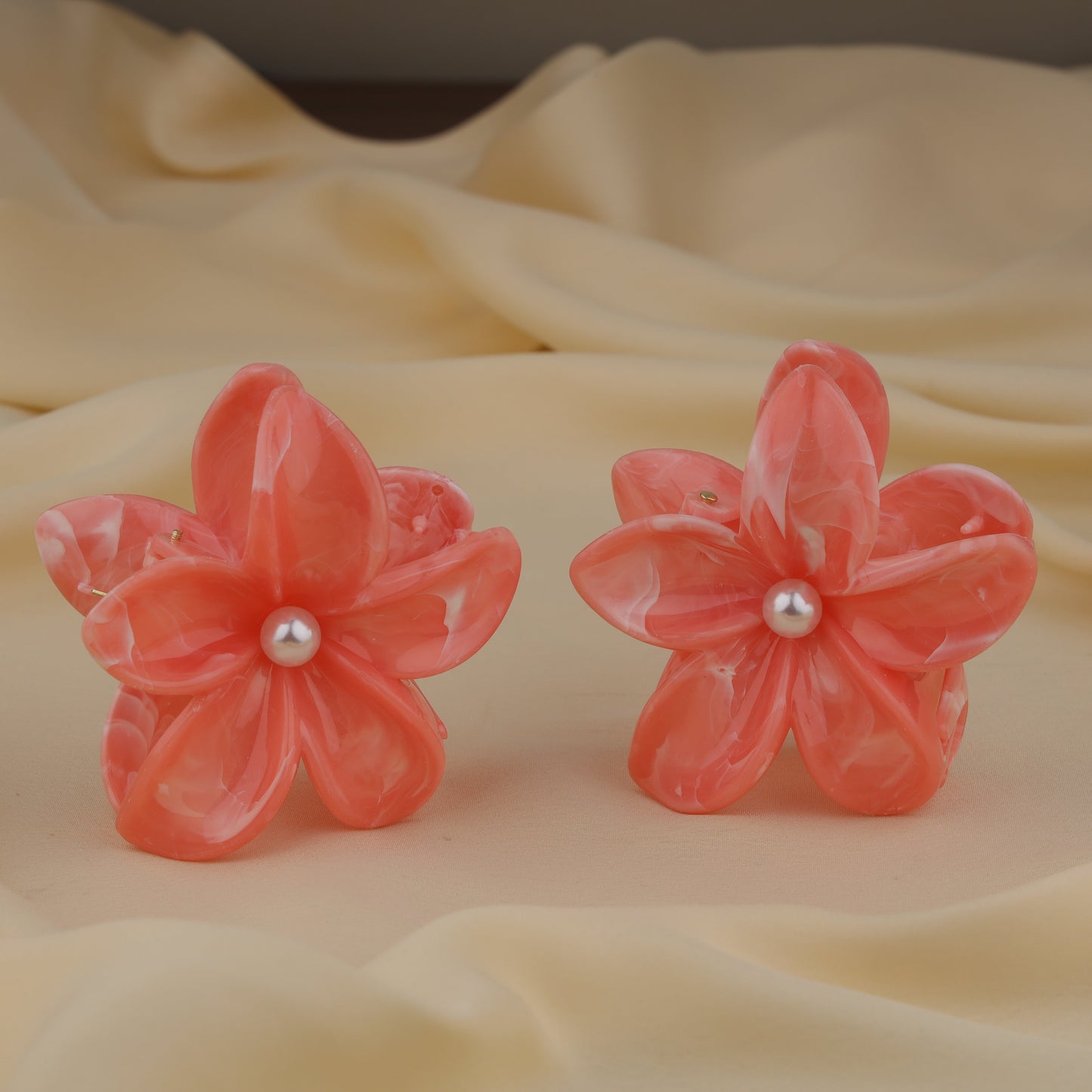 Orange Pookie Clips (Pack of 2)